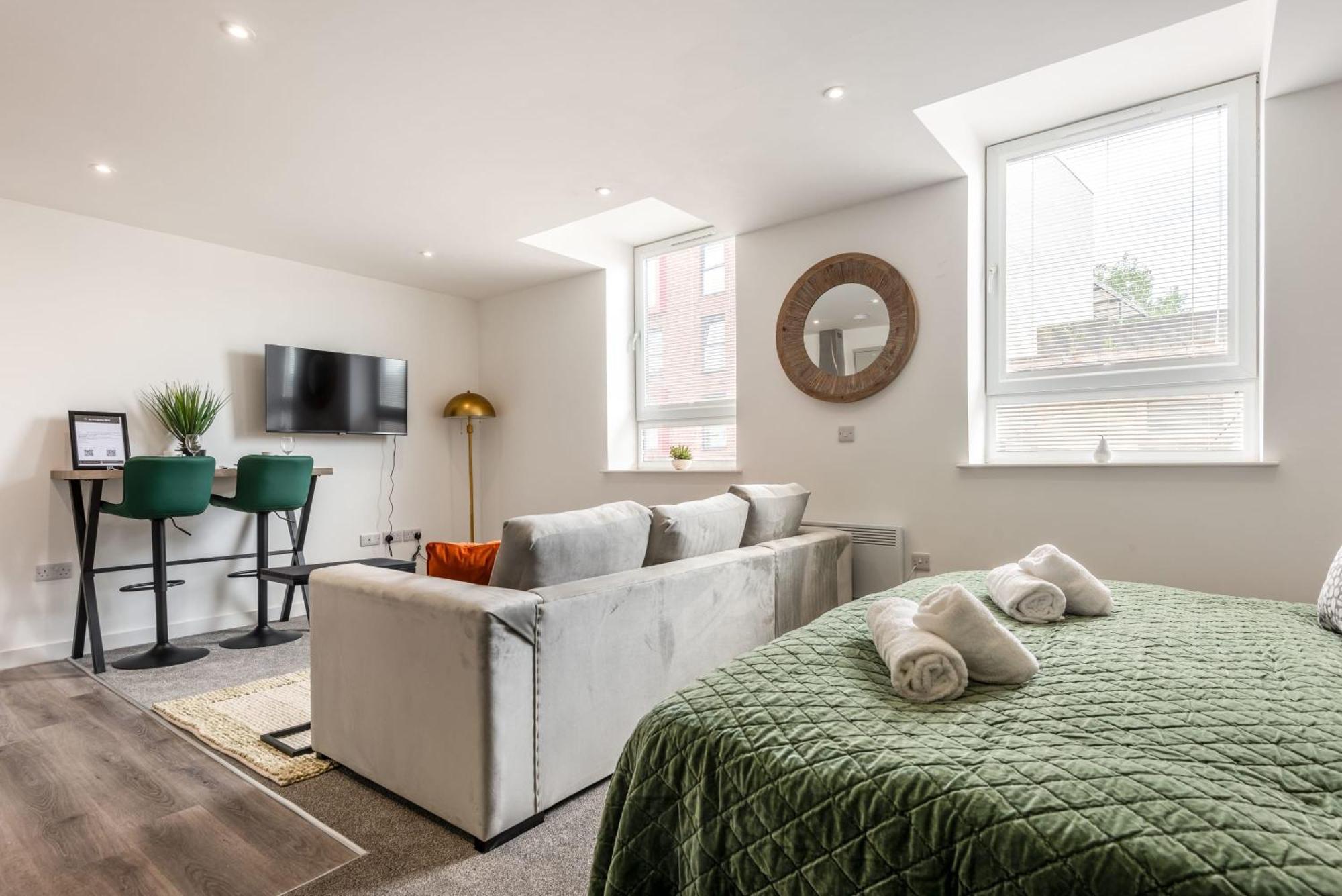 Contemporary 1 Bed Central Rotherham Studio Екстериор снимка